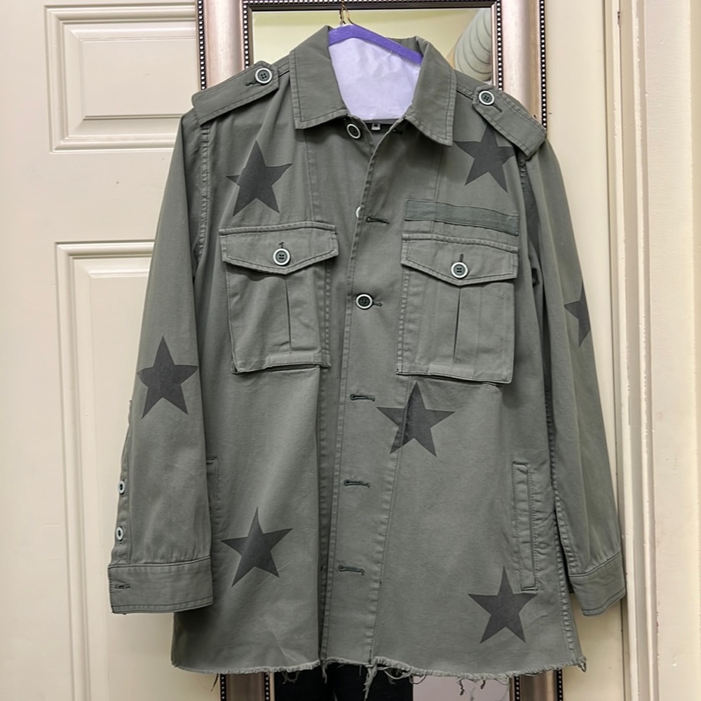 Pistola Camilo Star Print Jacket